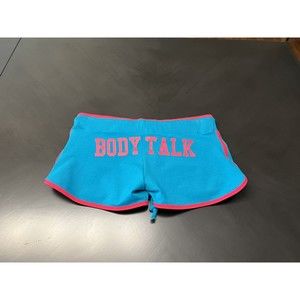 Body Talk Women's short tie waist  XS green